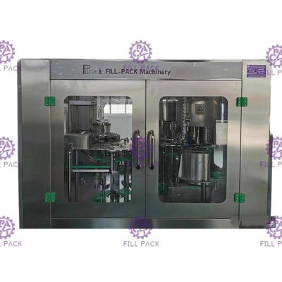 PLC Monoblock Drinkwater het Vullen de Was van de Installatiedrank het Vullen het Afdekken Machine