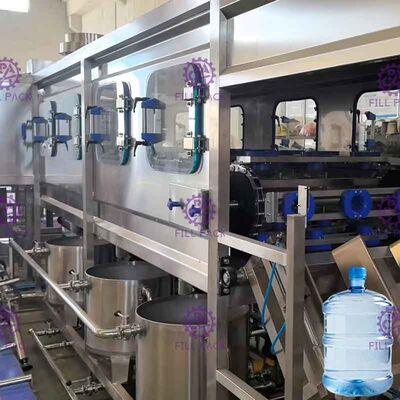 Volledige Automatische 5 Gallonwater het Vullen Machine 450BPH 20 Litervat het Drinken