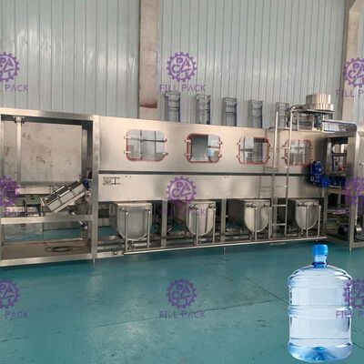 2 lijn 5 Gallonwater het Vullen Machine/Installatie 300 BPH voor Minear-Water