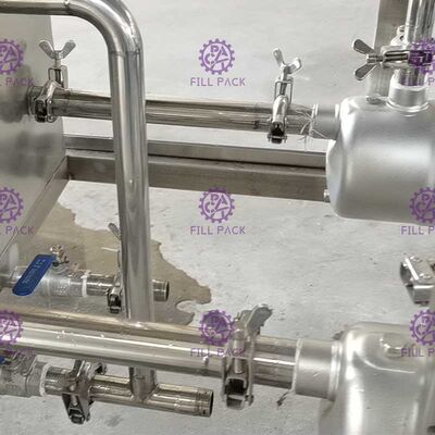 Zuivere Water Bottelende het Vullen Machine 3 in 1 Vloeibaar de Vullermateriaal van Monoblock