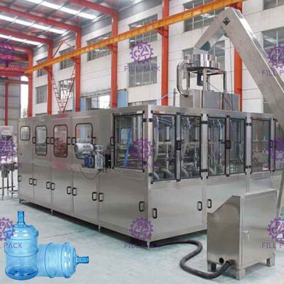 Monobloc PLC de Vullende Machineriem van het 5 Gallonwater het Afdekken Functie