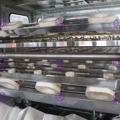 Automatische 900BPH 5 Gallonwater het Vullen Machine met Nanfang-Pomp 6 Lijnen typen