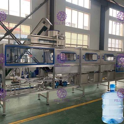 Automatische 3 in 1 Water het Vullen Machine met 5 Gallon Plastic Fles