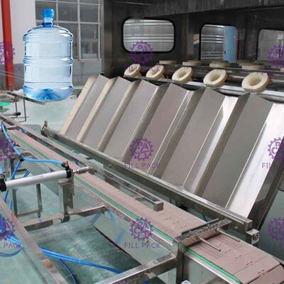 Vier wassende Stappen Automatische Water het Vullen Machine met Roestvrij staalketting