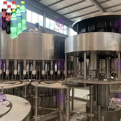 Volledig Automatische DCGF Sprankelende Drank het Vullen Machine voor Sodawater/Bier