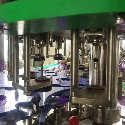 HUISDIEREN Plastic Glas 3 in 1 Monobloc het Flessenvullenmachine/Materiaal/Lijn/Installatie/Systeem van de Sodawaterwijn