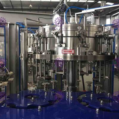 HUISDIEREN Plastic Glas 3 in 1 Monobloc Machine/Materiaal/Lijn/Installatie/Systeem van het Sodawaterbottelen van wijn