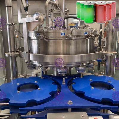 2 in 1 Monoblock-Flessenvullenmachine voor Plastic Blikken