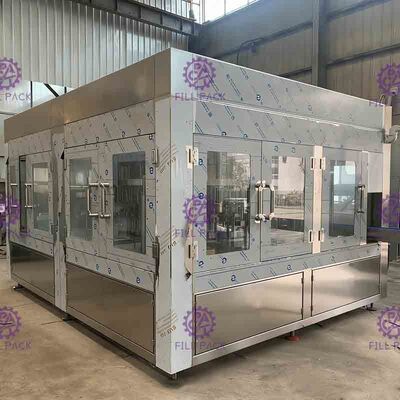 Frisdrank HUISDIEREN Plastic Glas 3 in 1 Monobloc De Machine/het Materiaal/de Lijn/de Installatie/het Systeem van het Kolaflessenvullen