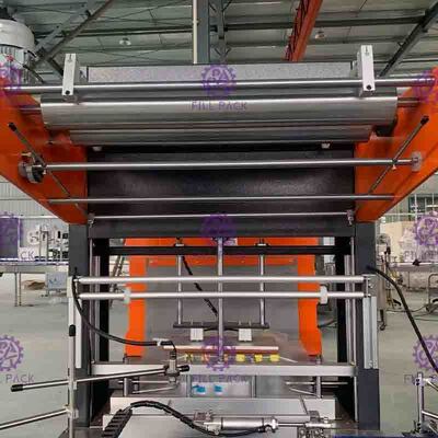 10pcs/Min Bottle Shrink Wrap Machine-Touch screen voor Sapkola
