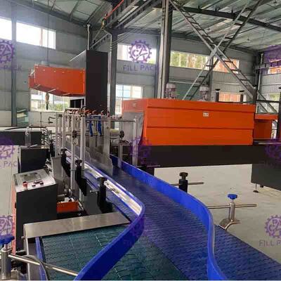 10pcs/Min Bottle Shrink Wrap Machine-Touch screen voor Sapkola