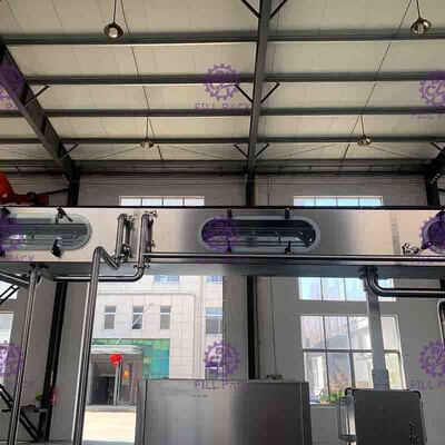 3 in 1 Monoblock-Non-carbonated Drank van de Flessenvullenmachine met PLC Controle