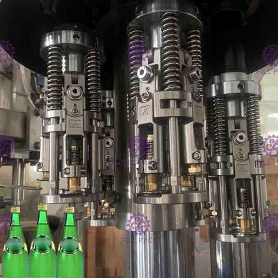 SUS304 Vulmachine Glas Gebottelde Alcohol Vuller aluminium deksel