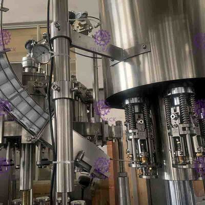 SUS304 Vulmachine Glas Gebottelde Alcohol Vuller aluminium deksel