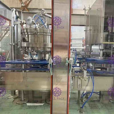 Compacte Vloeibare Verpakking 10000CPH 6 Hoofden Automatisch Tin Can Seamer