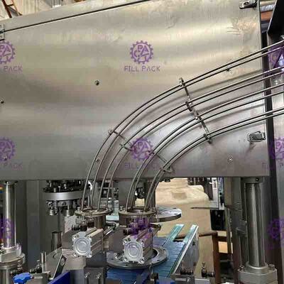 Compacte Vloeibare Verpakking 10000CPH 6 Hoofden Automatisch Tin Can Seamer