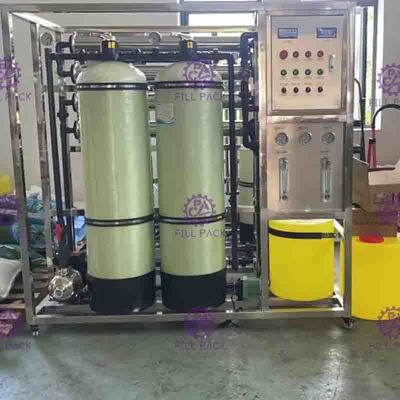 500LPH de Filtermachine van het omgekeerde Osmosero Drinkwater
