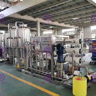 Het commerciële Systeem van de het Drinkwaterbehandeling van RO met Voorbehandeling, met geringe geluidssterkte