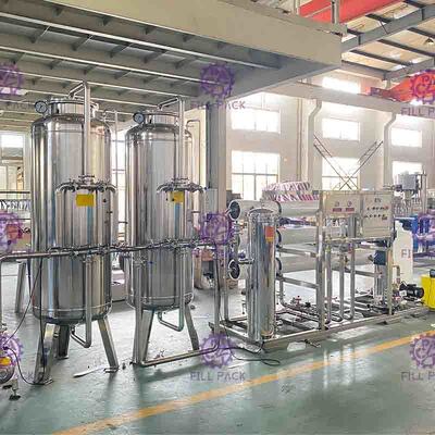 Het commerciële Systeem van de het Drinkwaterbehandeling van RO met Voorbehandeling, met geringe geluidssterkte