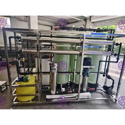 Klein het Waterro Systeem van de Typeglasvezel voor de Productielijn van het Flessenwater