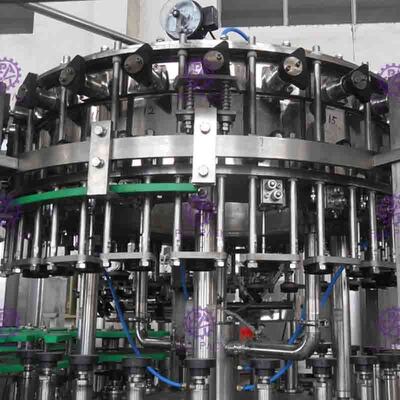 Bierfles 3 in-1 Spoelende het Vullen het Afdekken Machine, Vloeibaar Vullermateriaal
