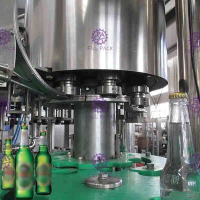 330ml de kroonkurkenbier van de glasfles het Vullen Machine met NANQING-kleppen