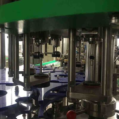 2000BPH Full Auto-Bier het Vullen het Flessenspoelen van de Machinedrank Het Vullen het Afdekken Materiaal