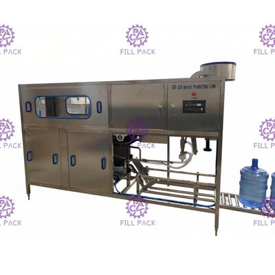 Qgf-120 het water van de vat/gallon fles het vullen materiaal met het de de het automatische apparaat/installatie/machine/systeem van de emmerlading