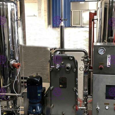 Dubbele Tank met Plaatruilmiddel dat Installatie voor Co2-Mixer 1500L/H carbonateert