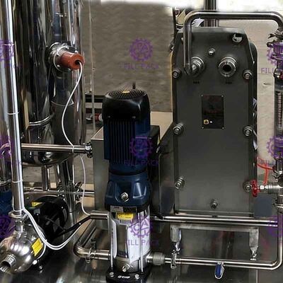 Dubbele Tank met Plaatruilmiddel dat Installatie voor Co2-Mixer 1500L/H carbonateert