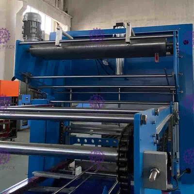 Volledig Automatische Lineair krimpt Omslag voor het Plastic Materiaal van de Flessenverpakking met Gedrukte Films