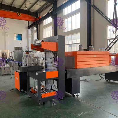 5000BPH krimpt de mineraalwater Plastic Fles Verpakkingsmachine