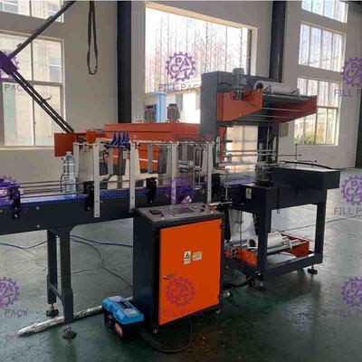 5000BPH krimpt de mineraalwater Plastic Fles Verpakkingsmachine