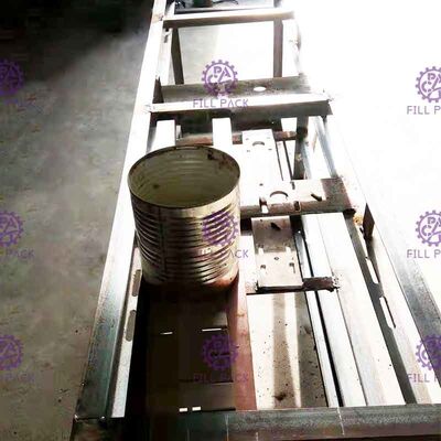 2000BPH de Machine SUS304 van Tin Can Filling And Sealing van de magneetwasmachine
