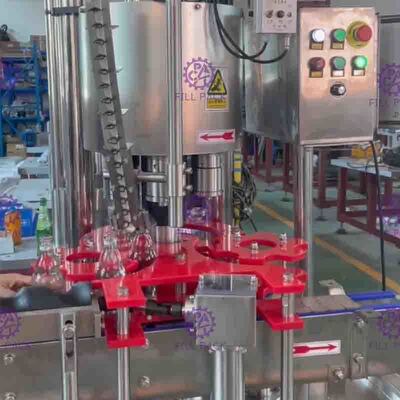 3000BPH de sprankelende Drank het Vullen Machine/Fles die van het Frisdrankenglas Ring Cap trekken