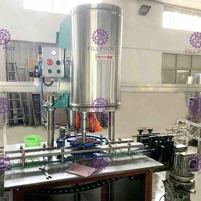 1500BPH PLC Sprankelende Drank het Vullen Machine, Sprankelende Drankproductielijn