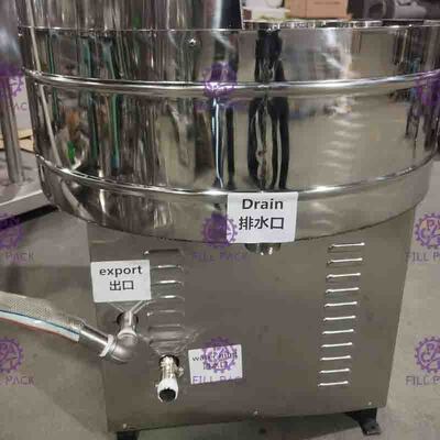 3000BPH het glas blikt de Machine van het Waterflessenvullen met Semi Autorinser in
