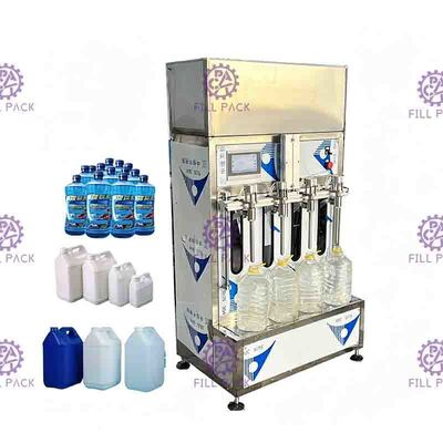 Semi Automatisch Plastic de Flessenmineraalwater van Juice Filling Machine Linear Liquid