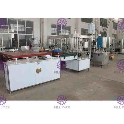 SUS304 sapmelk/Blik het Vullen Lijn met Negatieve Druk