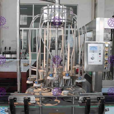 SUS304 sapmelk/Blik het Vullen Lijn met Negatieve Druk