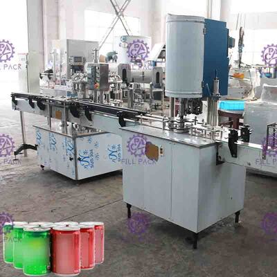 De Commerciële Machine van de het Blikvuller van het Frisdrankenaluminium, kan Verzegelend Materiaal