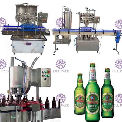 Volledig Automatische Roterende het GlasFlessenspoeler van 2000BPH voor bier het vullen machine