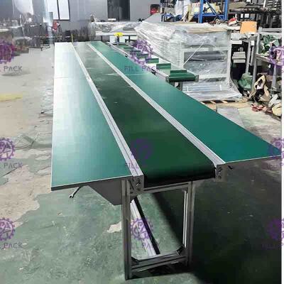 Het industriële Systeem van SUS304 POM Belt Bottle Transfer Conveyor