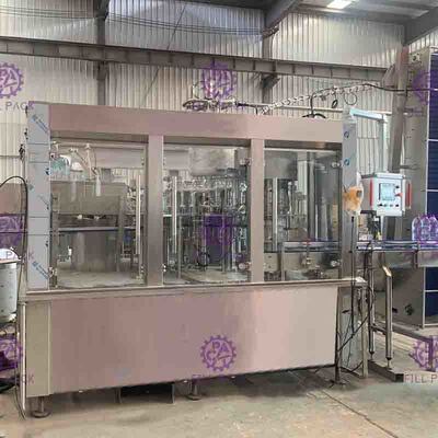 Koffie/Thee/Pulp het Zilver van de de Vullermachine van de Sapfles Grijs met het Recycling van Systeem