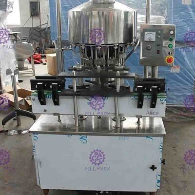 Lineaire het Drinkwaterwas van de Flessenvullenmachine, het Vullen, het Afdekken Machine
