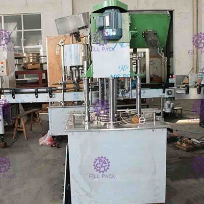 Lineaire het Drinkwaterwas van de Flessenvullenmachine, het Vullen, het Afdekken Machine