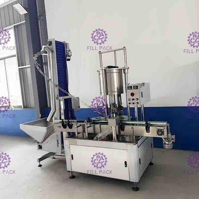 4//Capsuleermachinemachine de Schroeffles die van het hoofden Automatische HUISDIER verzegelen afdekken