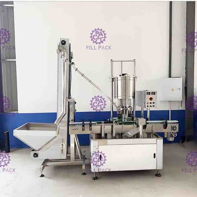 4//Capsuleermachinemachine de Schroeffles die van het hoofden Automatische HUISDIER verzegelen afdekken
