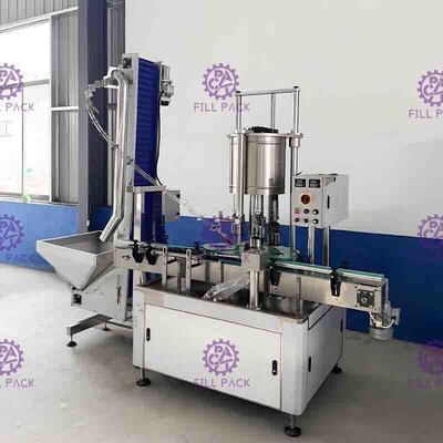 4//Capsuleermachinemachine de Schroeffles die van het hoofden Automatische HUISDIER verzegelen afdekken