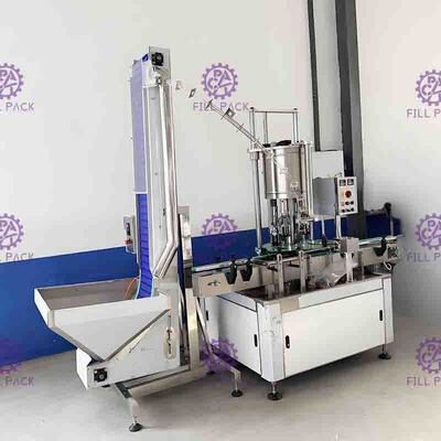 4//Capsuleermachinemachine de Schroeffles die van het hoofden Automatische HUISDIER verzegelen afdekken